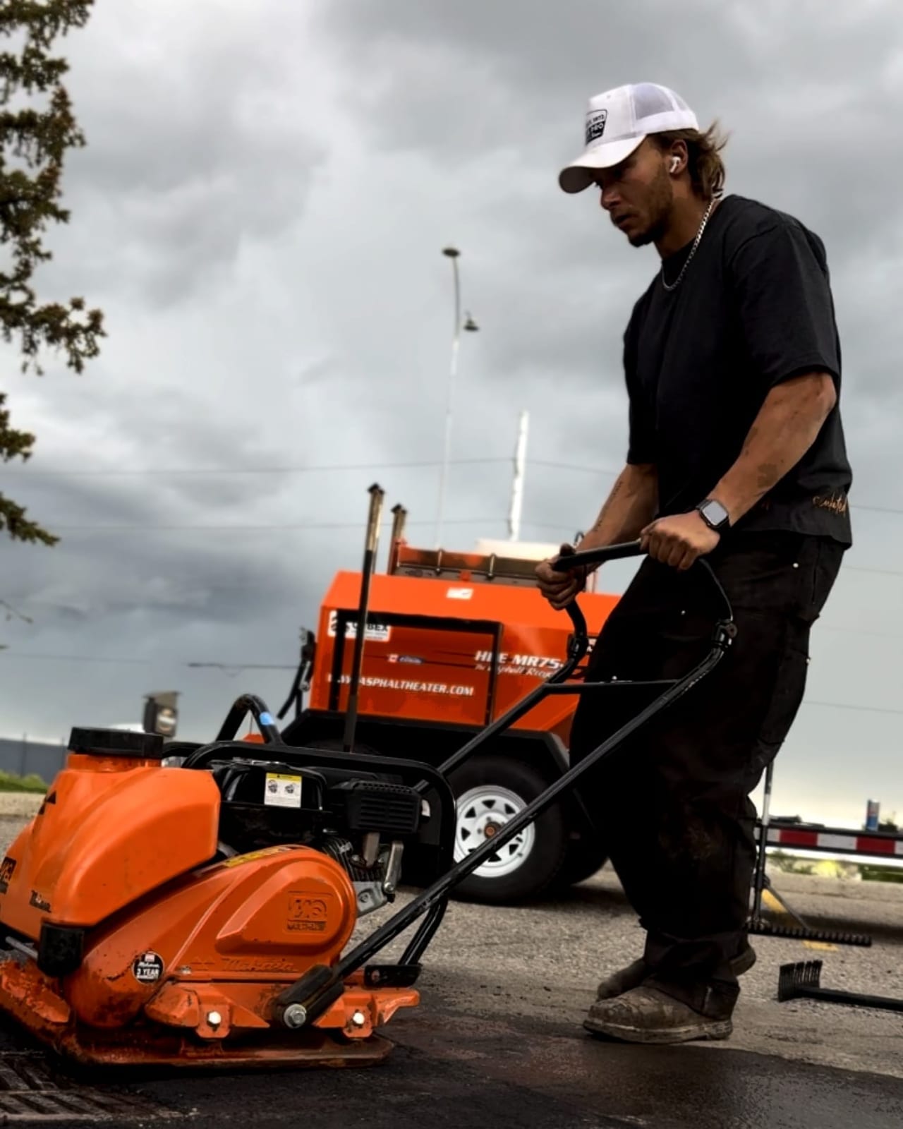 Wolf YYC asphalt repair work Calgary