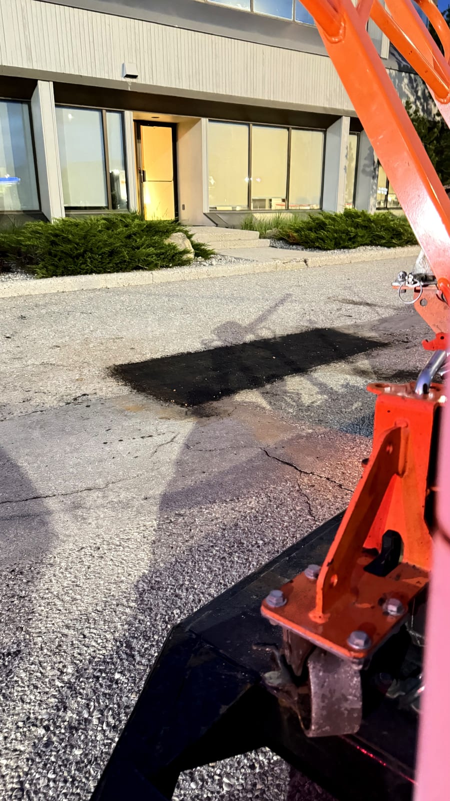 Hot Rubber Crack Filling, Commercial Lot
