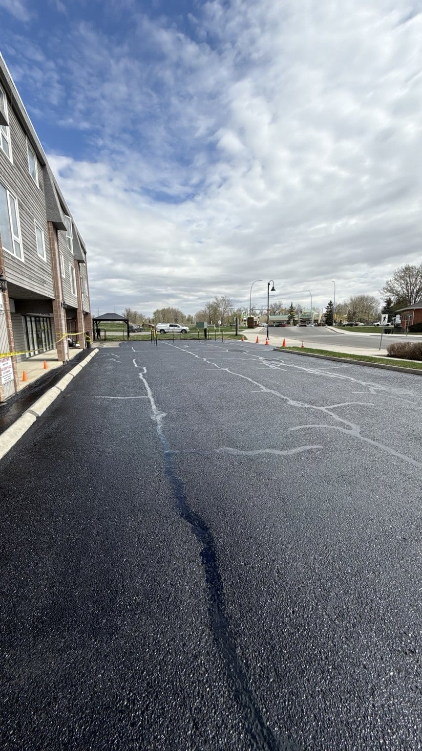 Commercial Lot Crack Filling