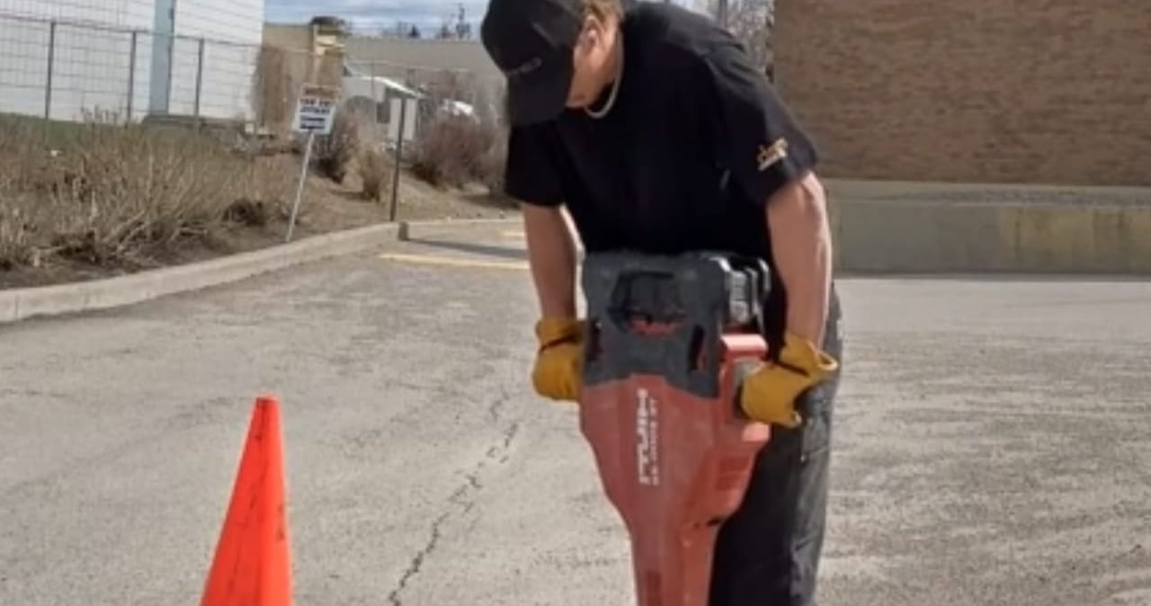 Manhole Collar Repair, Commercial Lot